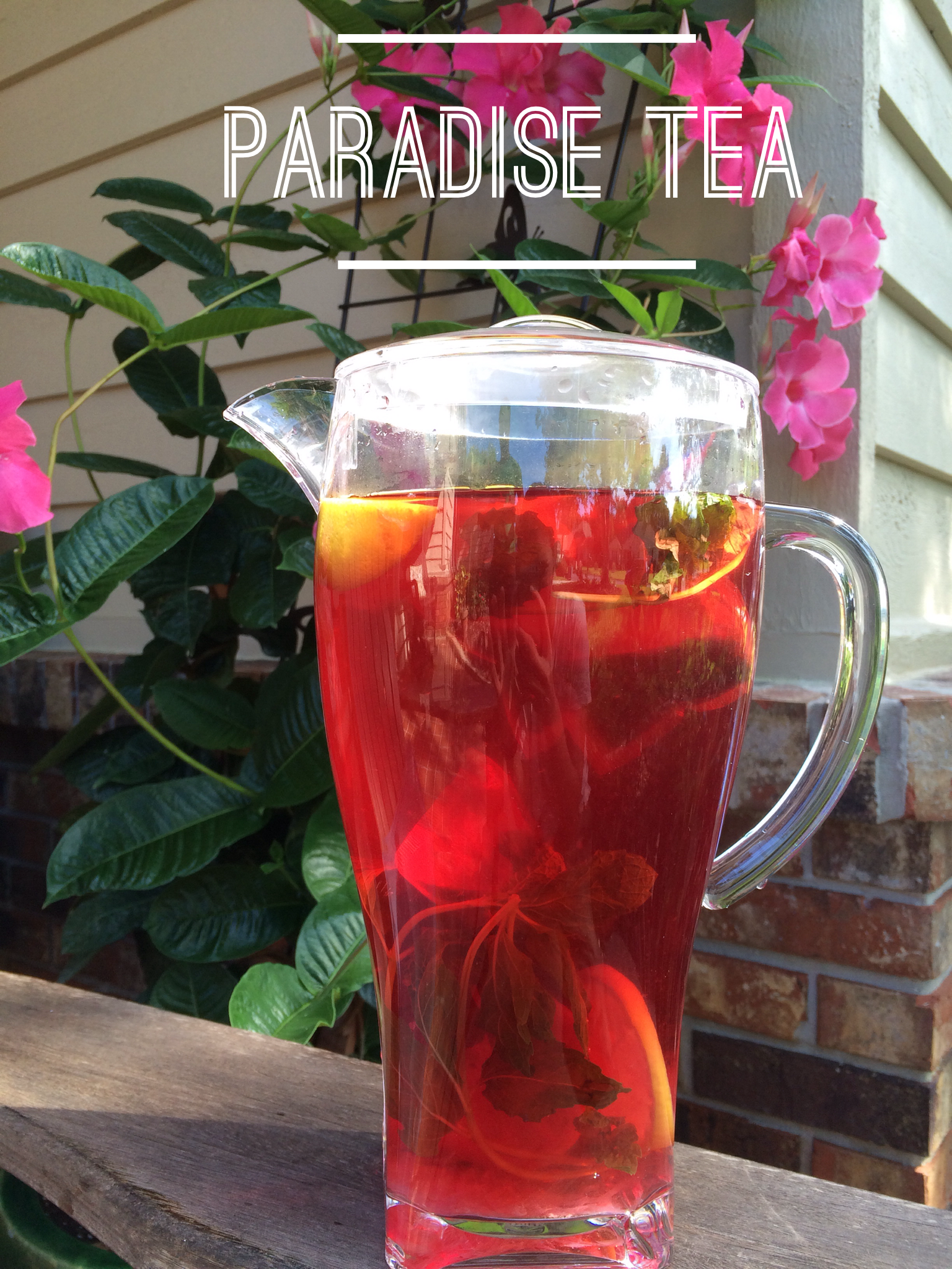 Paradise Tea Iced Hibiscus Tea Recipe Fitness By Patty