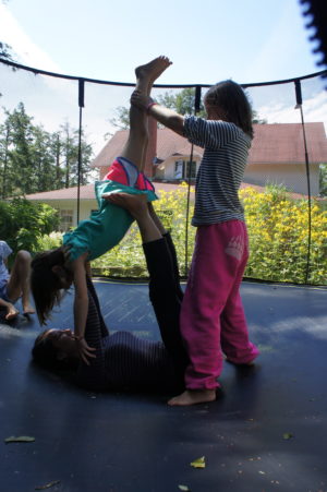 kids are the best at acro yoga