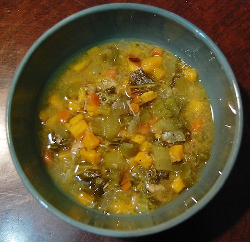 veggie chicken soup