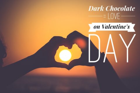 dark chocolate for valentines day