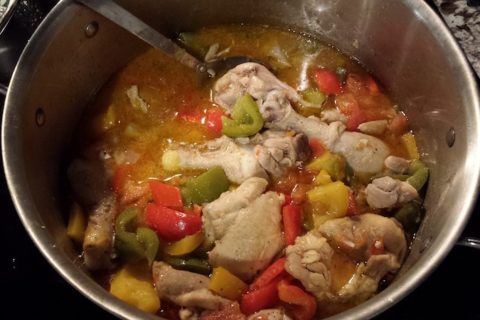 garlic pepper chicken